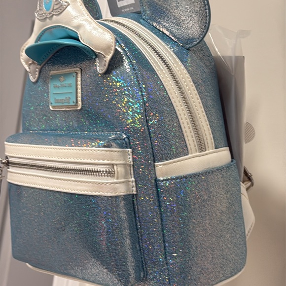 NEW Disney Cruise Line 25th Anniversary Shimmering Seas Loungefly Mini bag - Picture 12 of 12